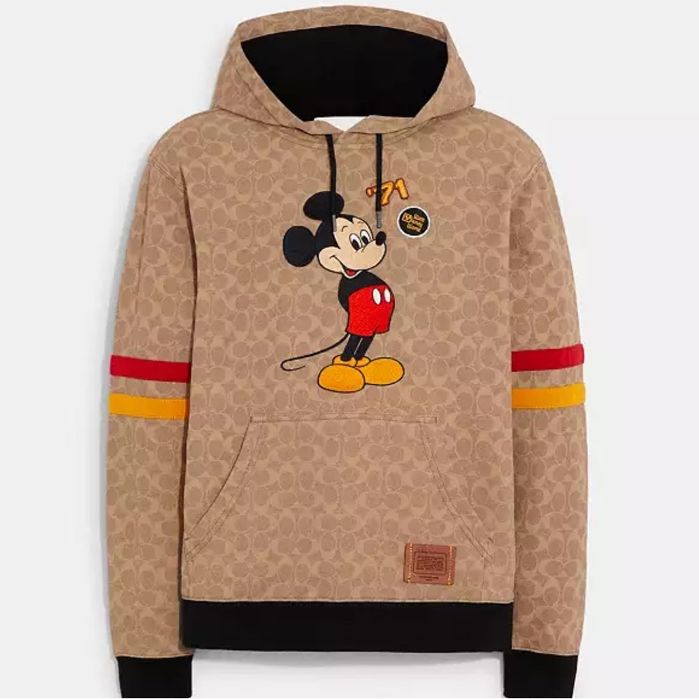 Disney X Coach Mickey Mouse Signature Hoodie